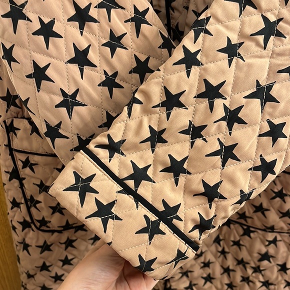 NWT Love Stories Susie Star print Quilted Dressing Gown - Picture 8 of 13